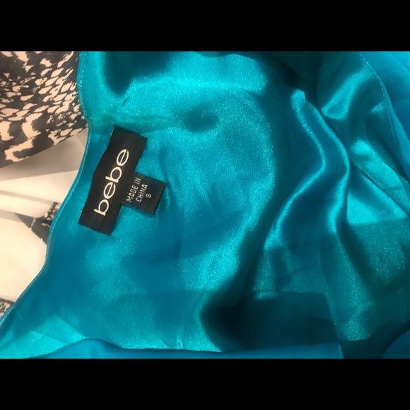 Bebe Satin Summer Dress - Picture 4 of 4